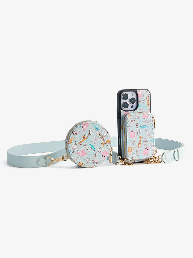 cell phone purse case with shoulder strap
