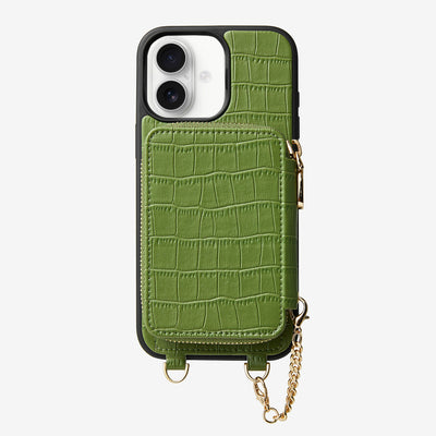 Crocodile Craft Set- Detachable Wireless Charging Wallet Phone Case