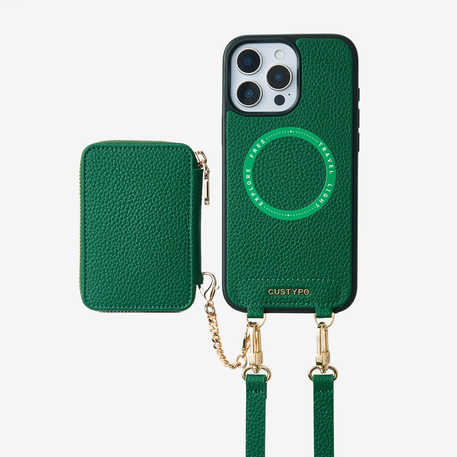 Women's crossbody phone case Grean