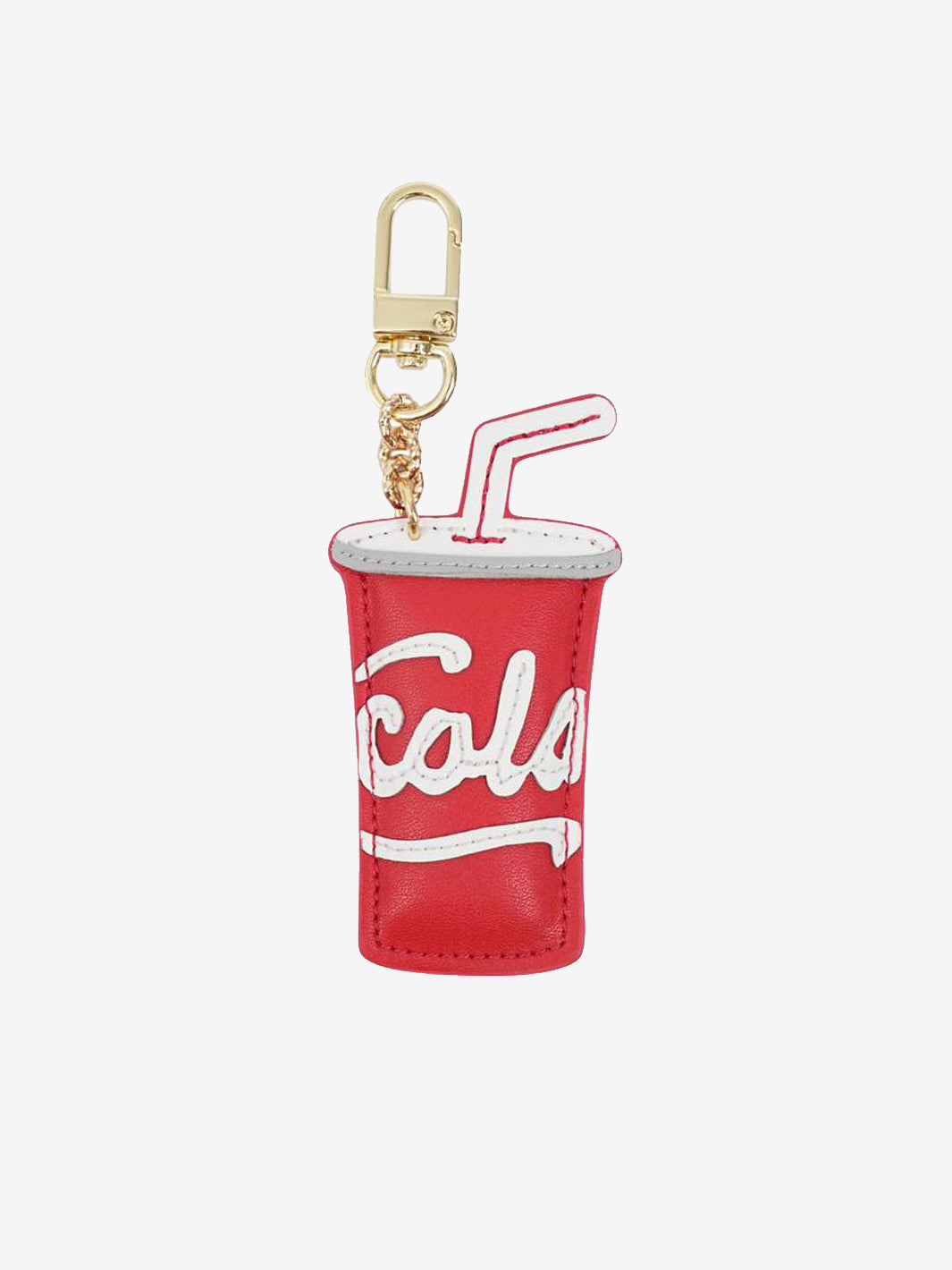 Ornament- Playful Phone Pendant Accessories-Mobile Phone Accessories-METAL HOOK & MICROFIBER LEATHER-Coke-Custype