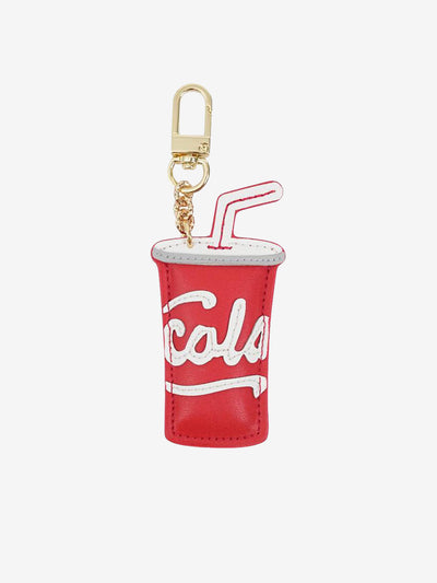 Ornament- Playful Phone Pendant Accessories-Mobile Phone Accessories-METAL HOOK & MICROFIBER LEATHER-Coke-Custype