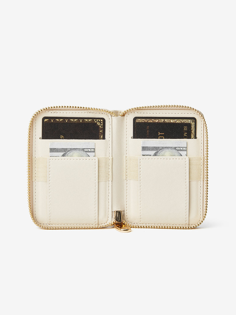 Embroidery Craft Set- Detachable Wireless Charging Crossbody Wallet Phone Case Round Pouch Set-Mobile Phone Cases-DETACHABLE WALLET & ROUND POUCH-Custype