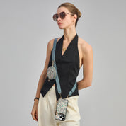 designer phone case with crossbody strap
