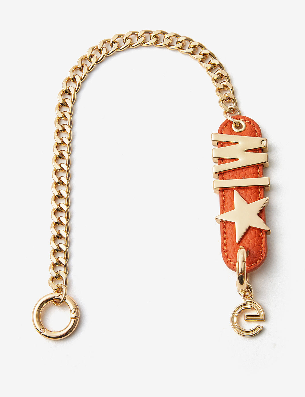 phone case with wristlet Orange
