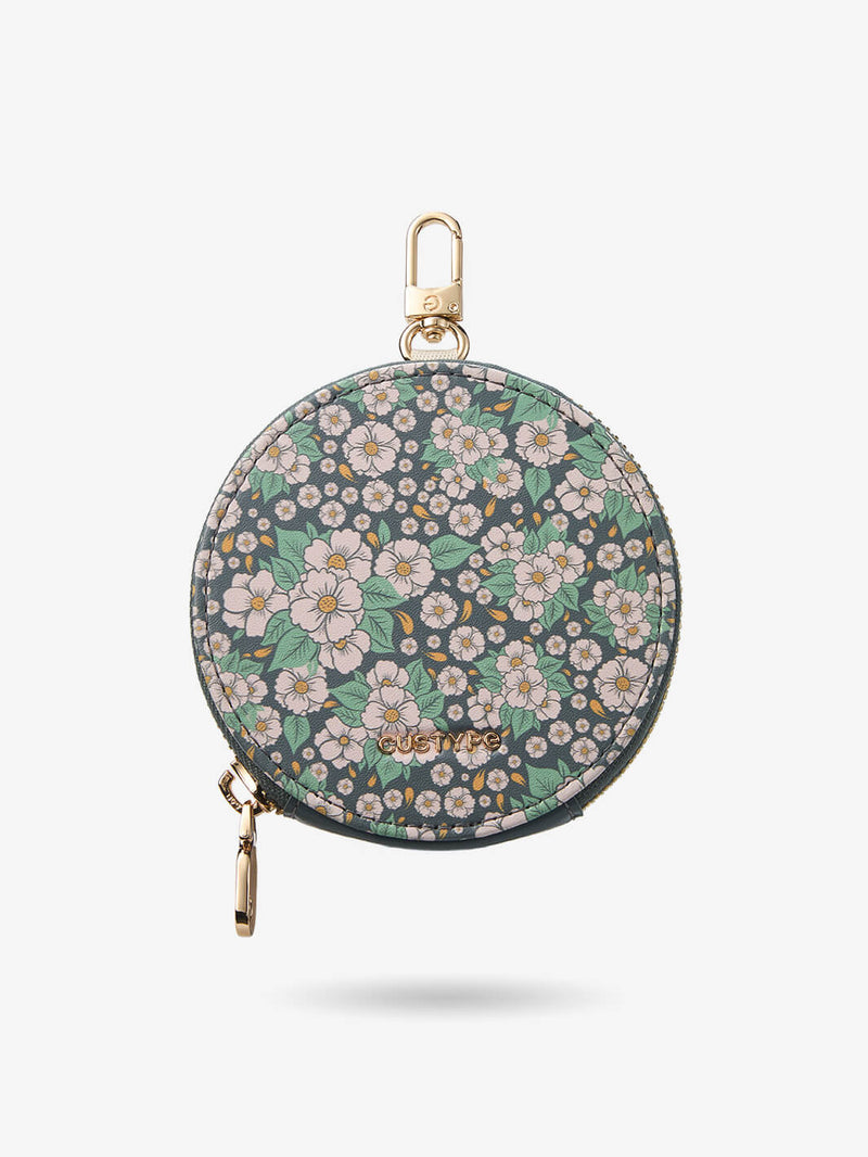 designer circle pouch
