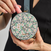 designer circle pouch
