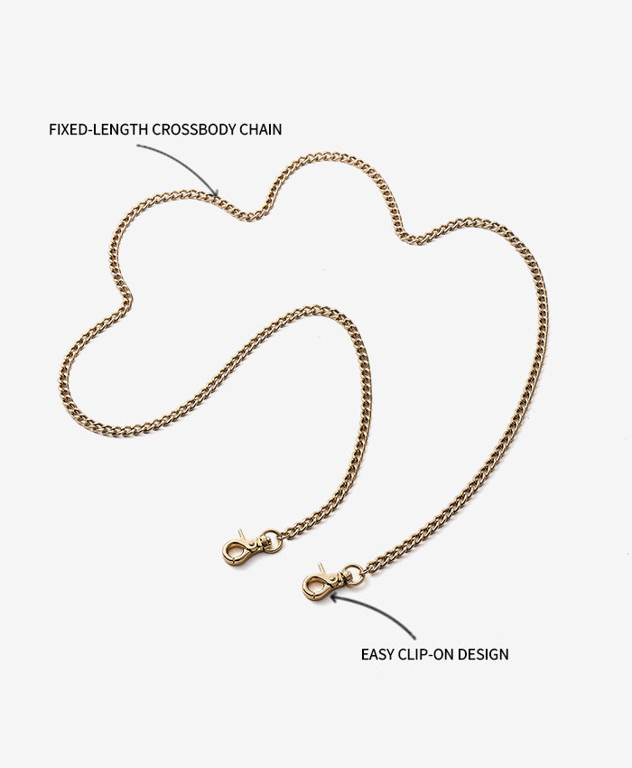 Metal Shoulder Strap Features