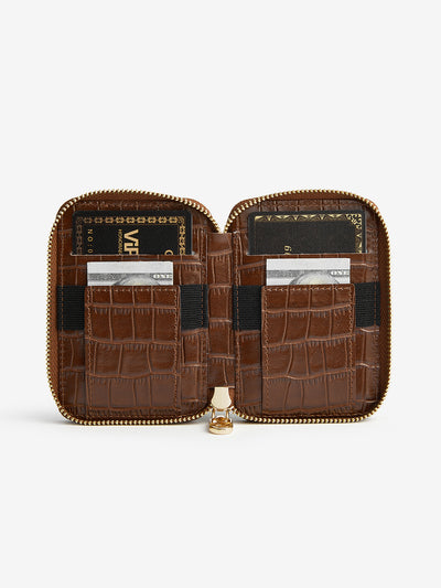 Crocodile Design Set- Detachable Zipper E-stand Wallet-Mobile Phone Accessories-ZIPPER & WALLET-Custype