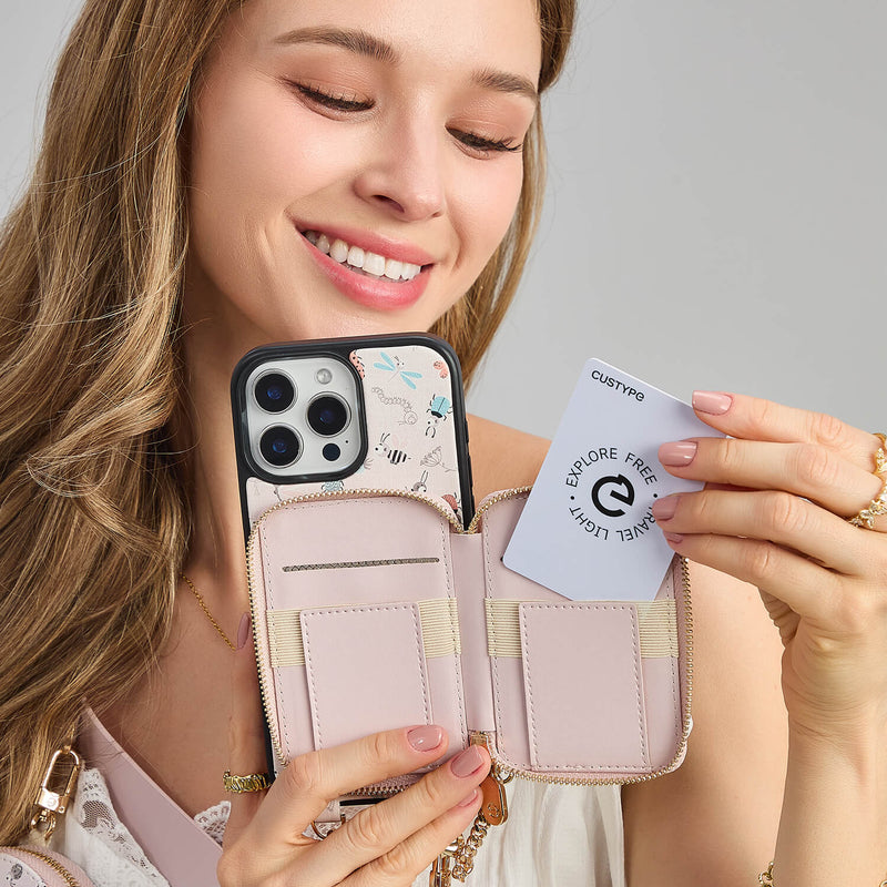 crossbody wallet phone case
