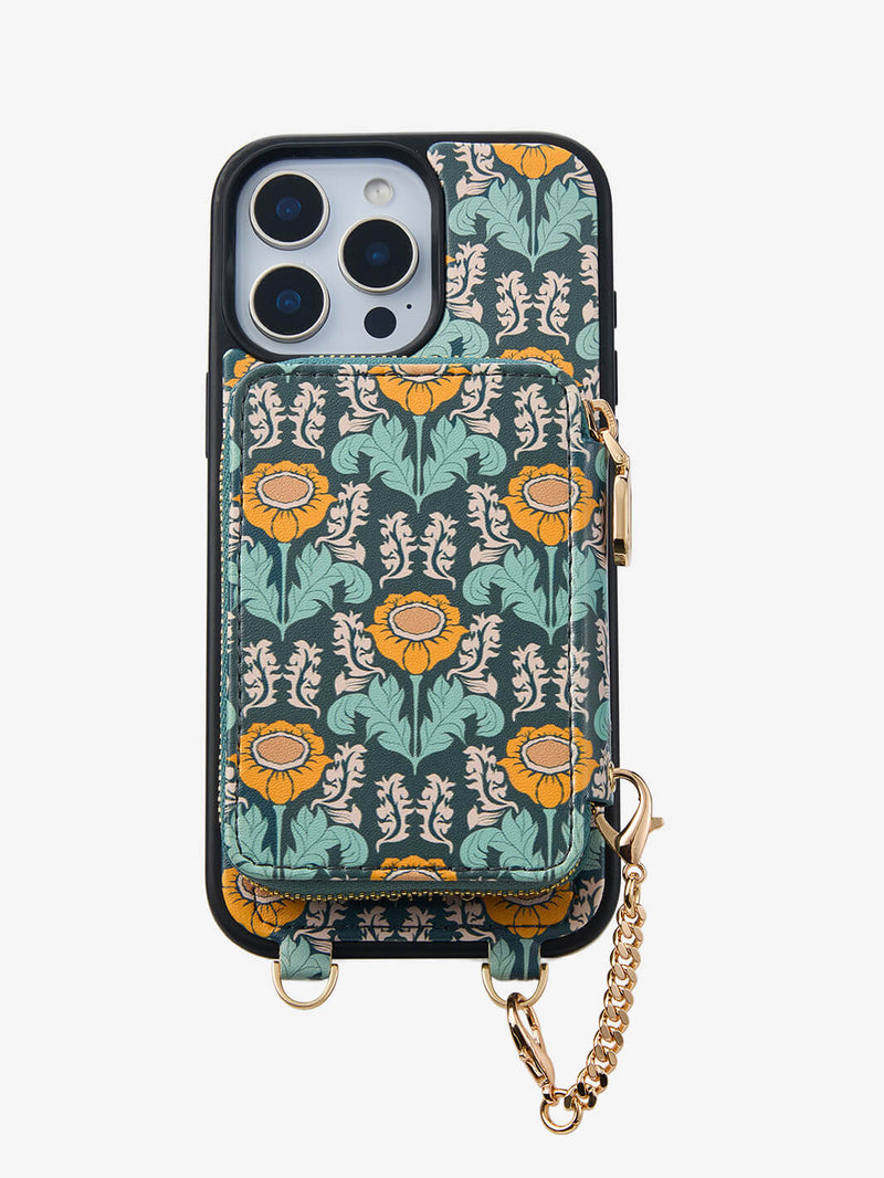 attachable designer phone wallet
