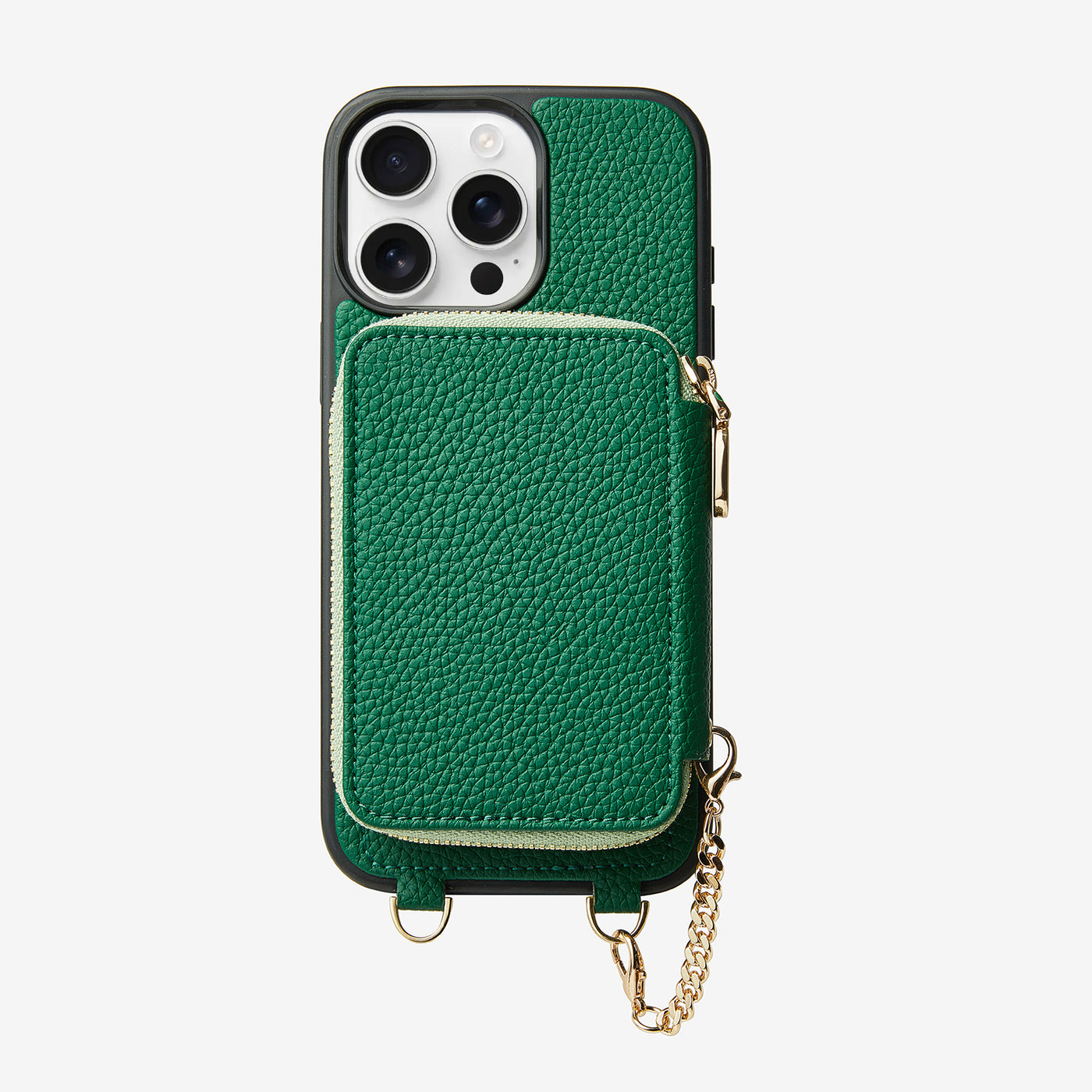 Unique Design Set- Wireless Charging Phone Case With Detachable Wallet-Mobile Phone Cases-DETACHABLE WALLET & WIRELESS CHARGING-Green-iPhone 16 Pro Max-Custype