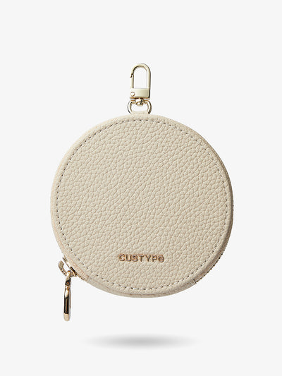 Custype Original Design Set- Wireless Charging Webbing Crossbody Phone Case Round Pouch Set