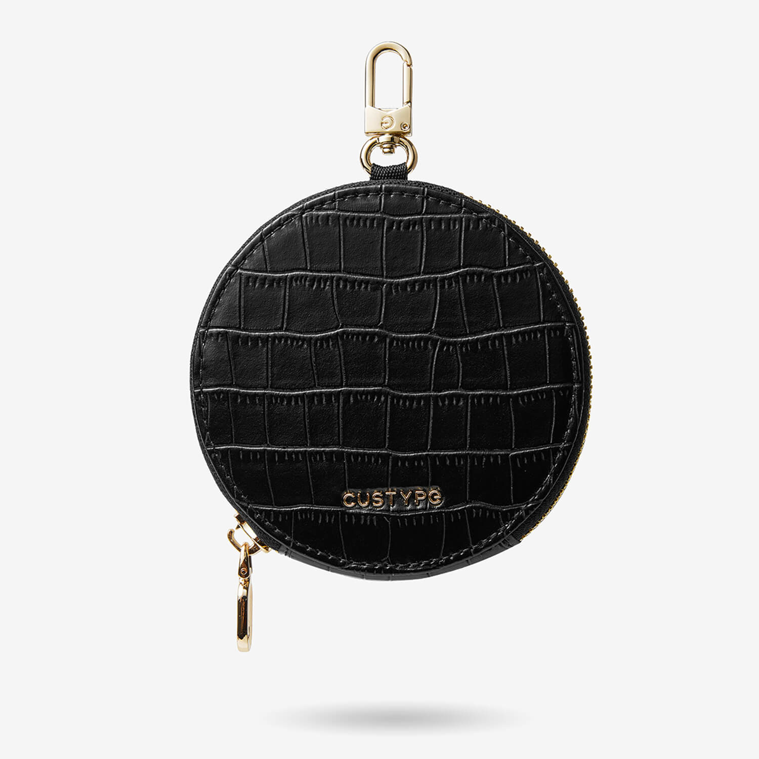 Crocodile Design Set- Classic Round Pouch-Mobile Phone Accessories-AIRPODS & LIPSTICK POUCH-Green-Custype