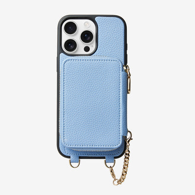 Unique Design Set- Wireless Charging Phone Case With Detachable Wallet-Mobile Phone Cases-DETACHABLE WALLET & WIRELESS CHARGING-Blue-iPhone 16 Pro Max-Custype