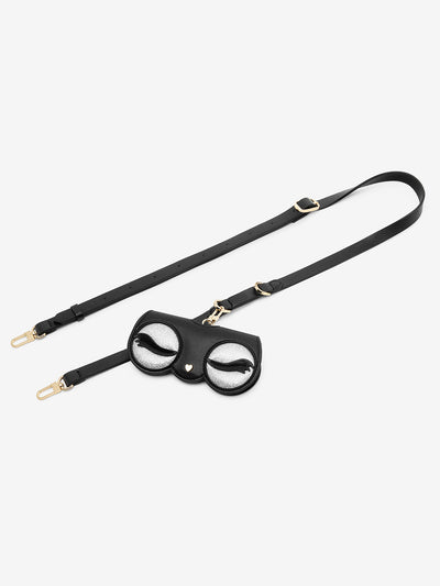 Custype sunglasses holder Sunglasses Case Pouch in Black 1