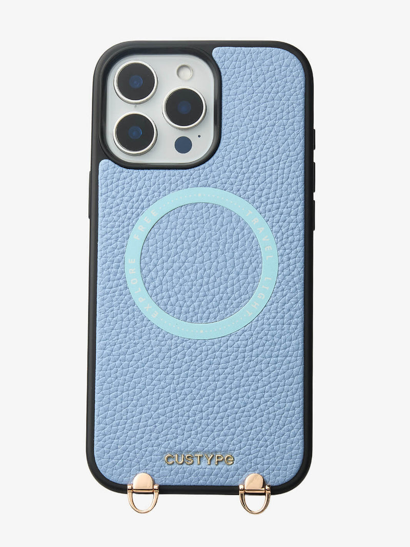 Blue phone case
