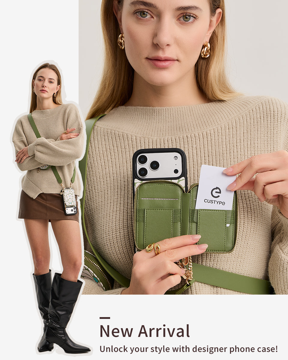 Custypeオリジナルクロスボディスマホケースセット（リスト