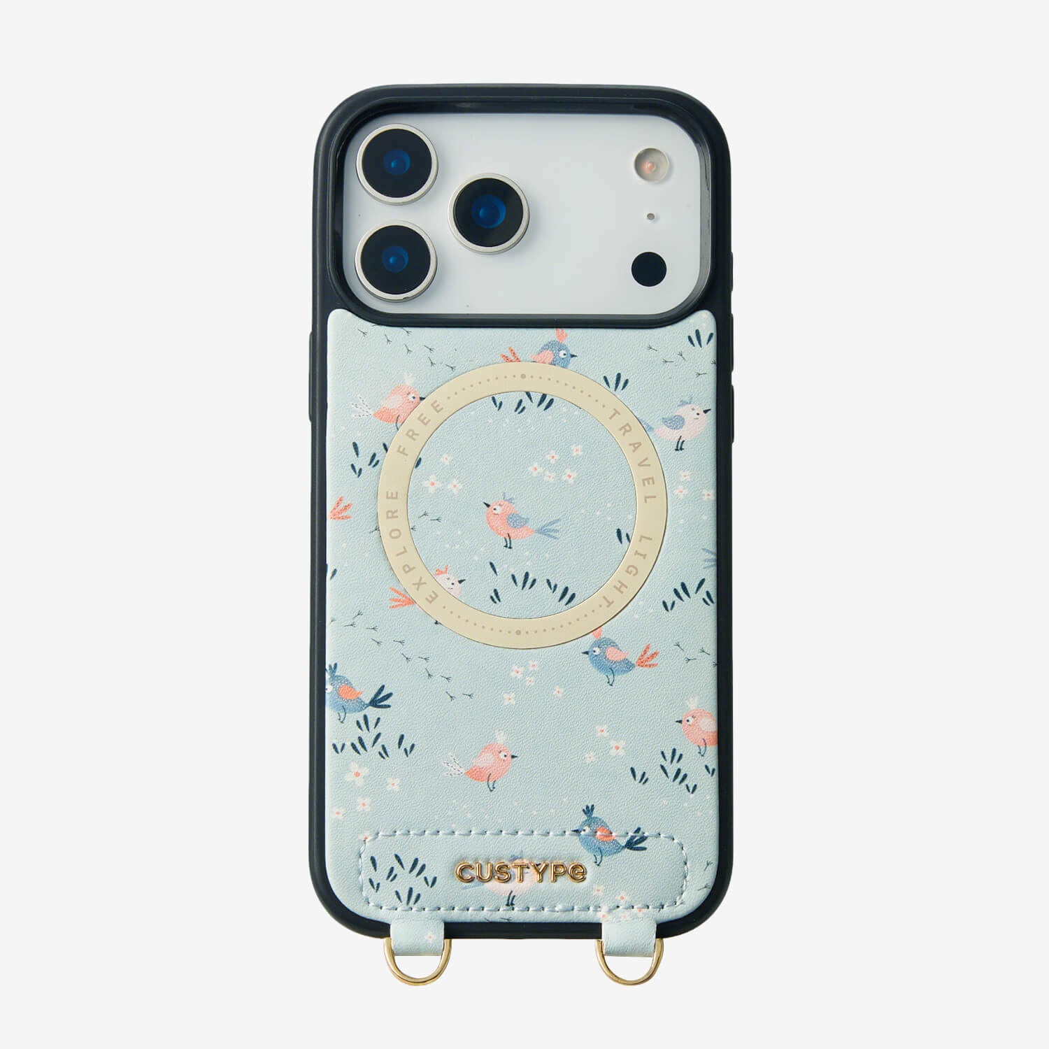 Elena Amo- Animal Theme MagSafe Crossbody Phone Case with Wallet
