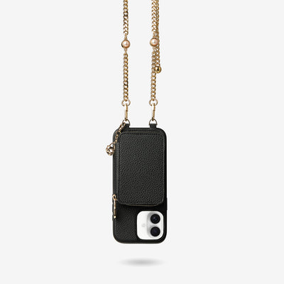 Candy Chain Assembly- Pearl Chain Purse iPhone Case Supporting Magsafe