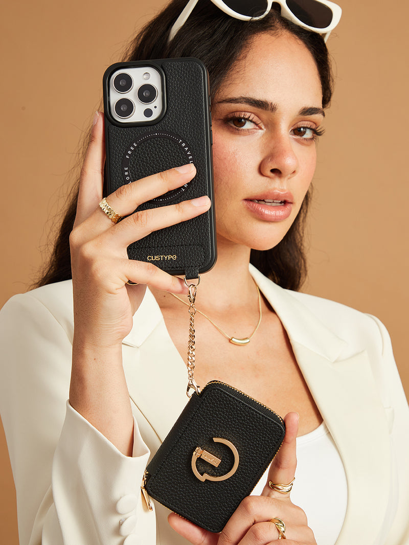 iphone cover with card holder