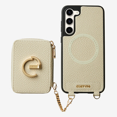 Original Design Set- Samsung Galaxy Wireless Charging Phone Case With Detachable Wallet