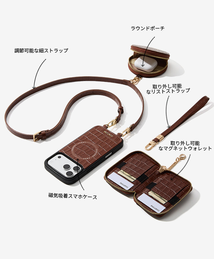 クロコダイルクラフトiPhoneセットの特徴