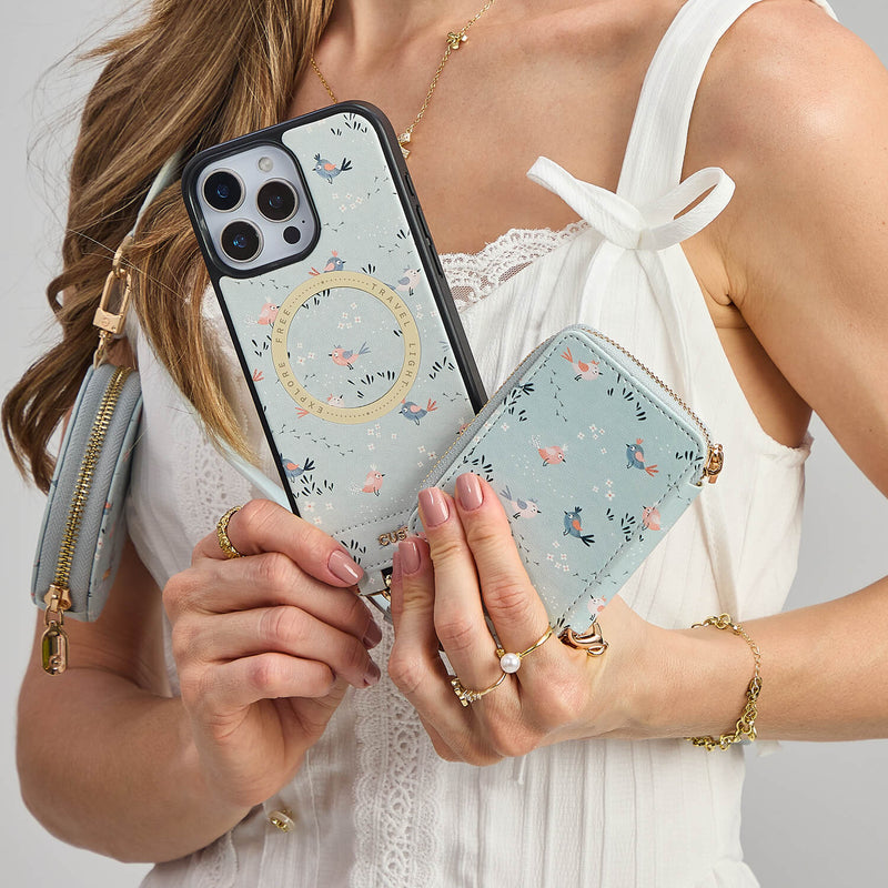 Elena Amo- Animal Theme MagSafe Crossbody Phone Case with Wallet Custype Elena Amo- Animal Theme MagSafe Crossbody Phone Case with Wallet Custype