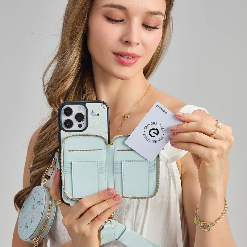 crossbody wallet phone case
