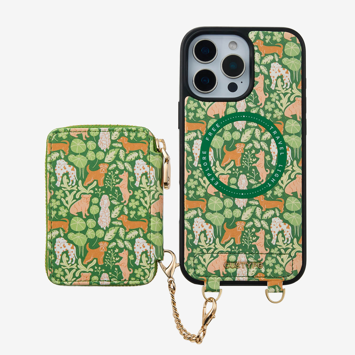 phone case with magnetic wallet