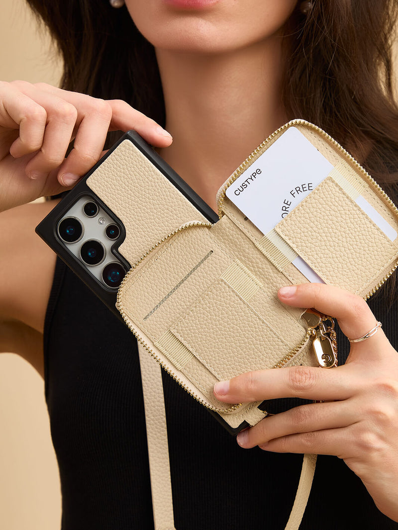 Original Design Set- Samsung Galaxy Magsafe Phone Case With Round Pouch Set-Custype