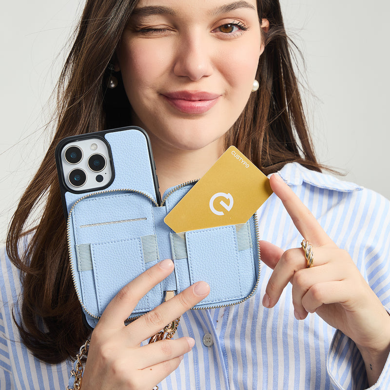 Blue iPhone 15 Pro Max magsafe iphone case
