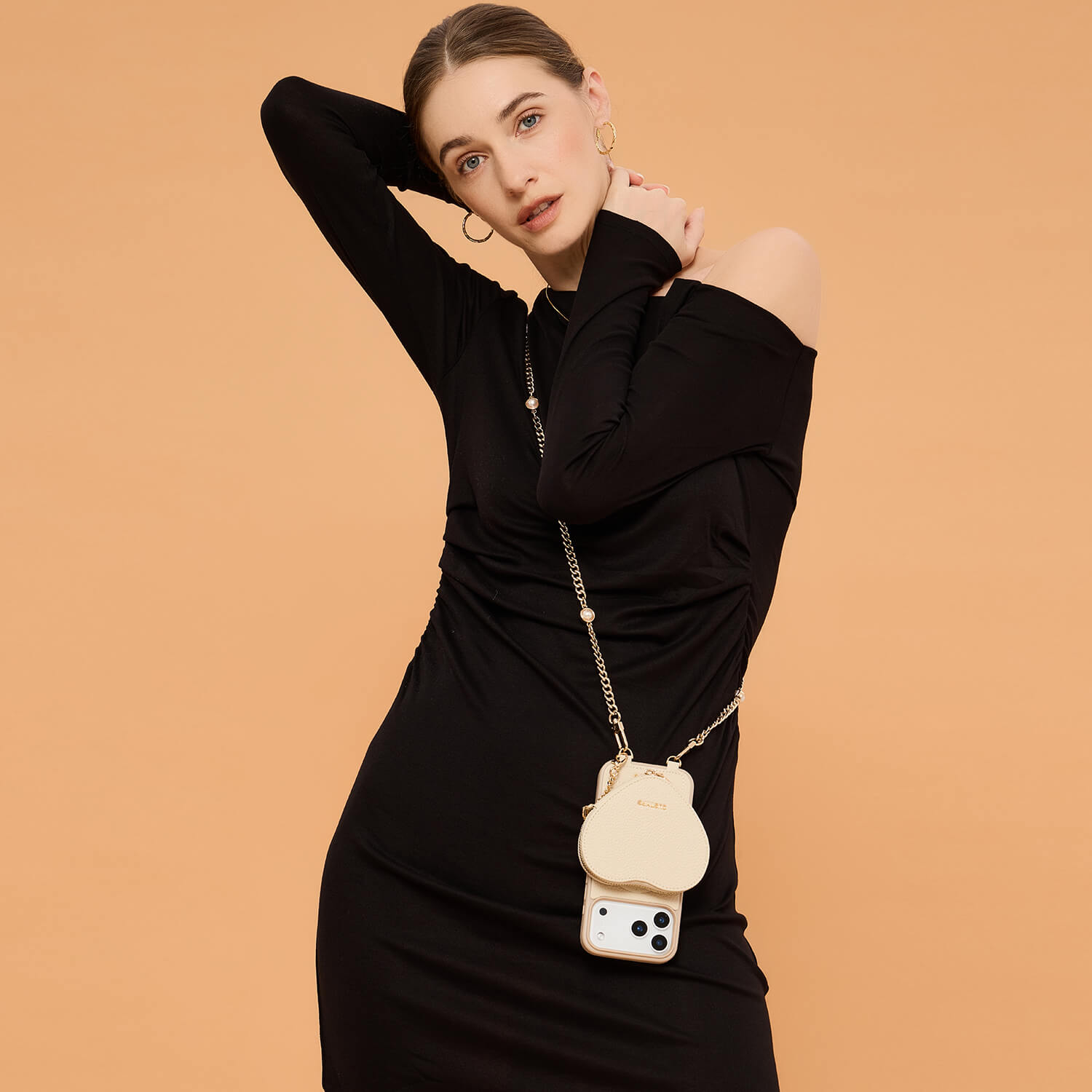 Heart Mate Kit- Lanyard Strap for iPhone Case with Magnetic Wallet-Mobile Phone Cases-DETACHABLE WALLET & WIRELESS CHARGING