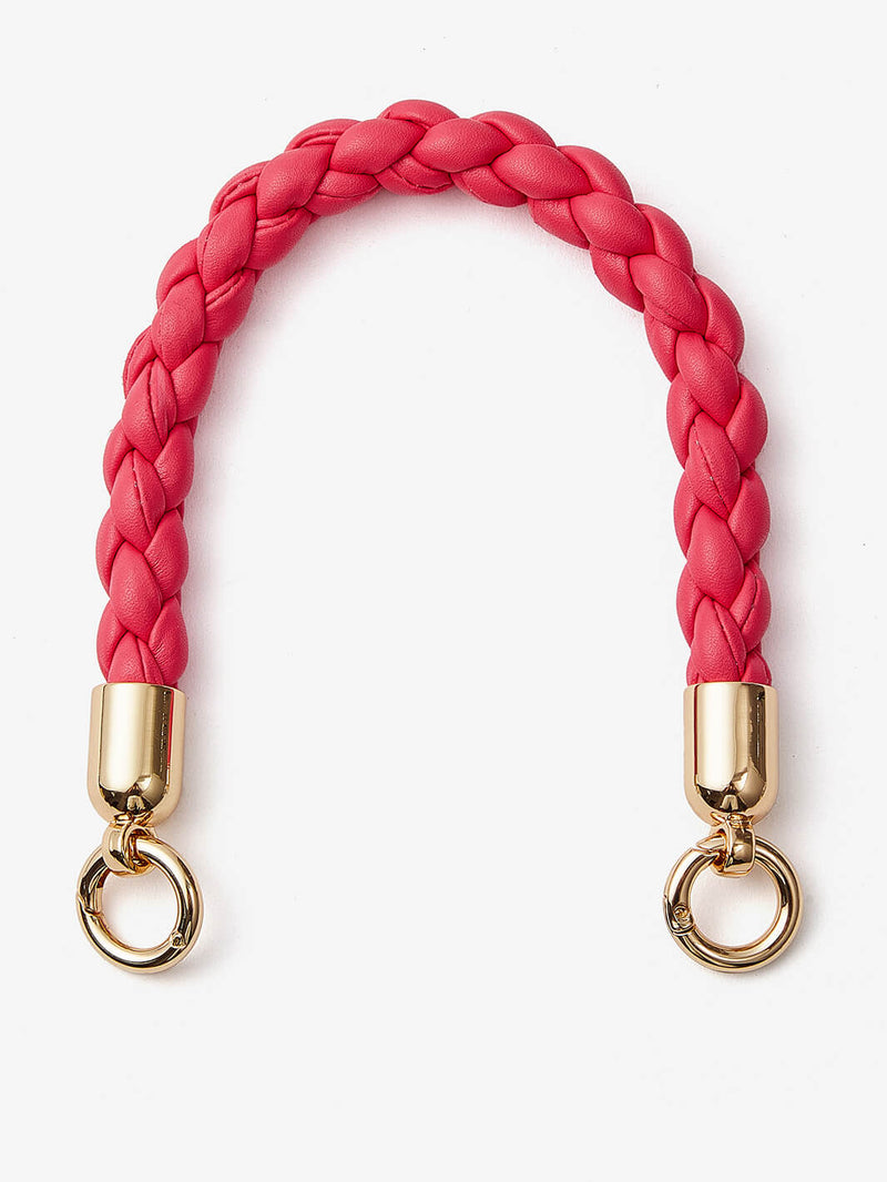 Double Ring Braided Phone Case Wrist Strap-Mobile Phone Accessories-PHONE CASE ACCESSORIES-Beige-Custype