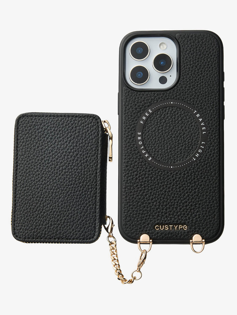 Black best wallet phone case
