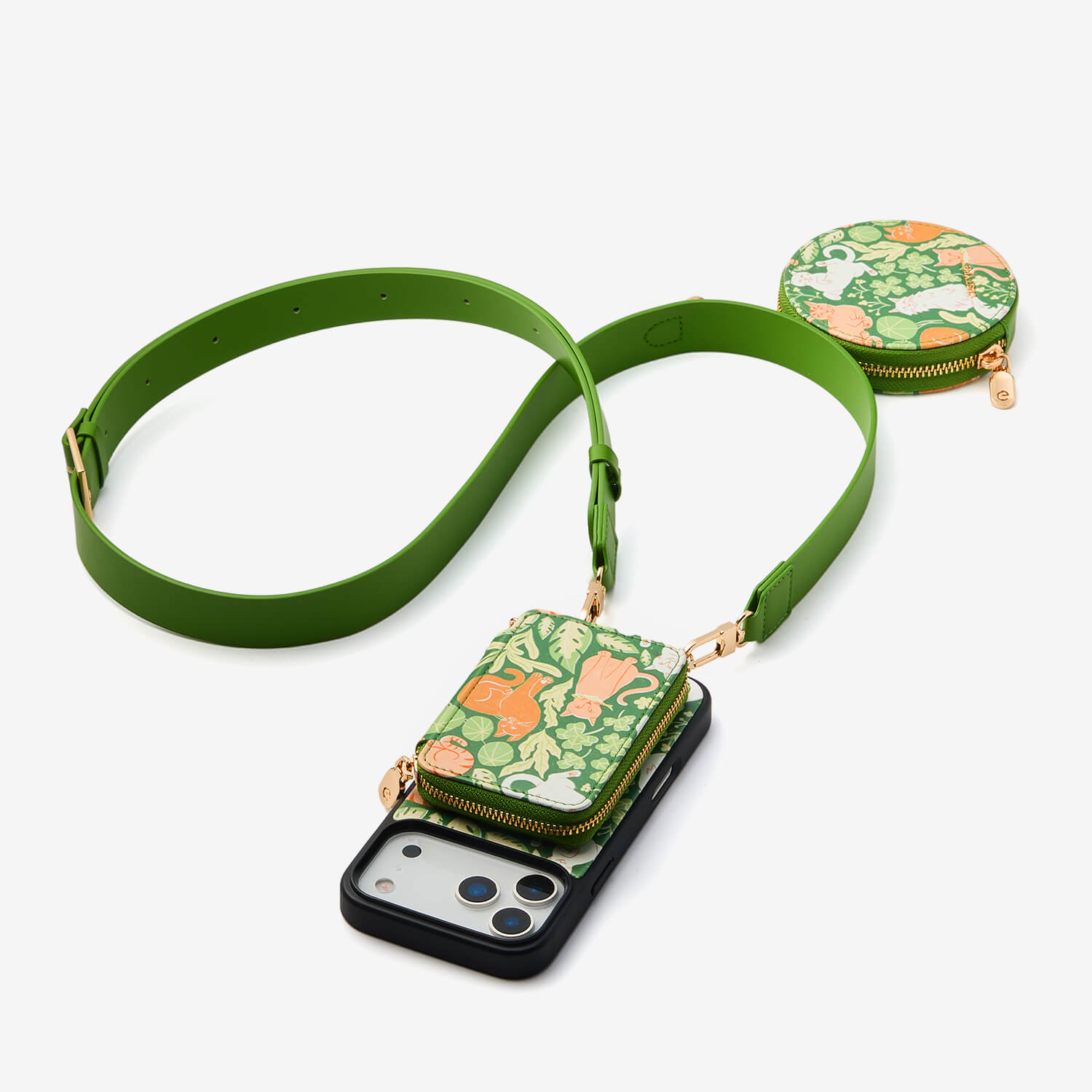 Lydia Ellen- Green Theme Phone Case Set – Custype