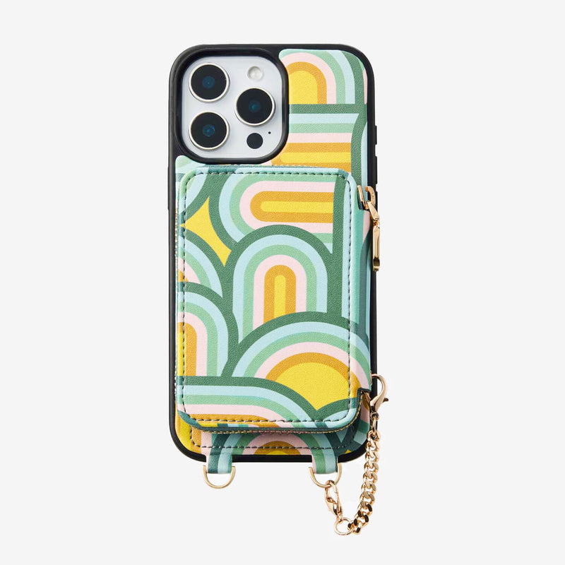 designer round coin pouch
