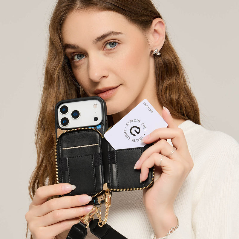 Amy Suther- Art Theme Wallet Phone Case with Strap & Magnetic – Custype Amy Suther- Art Theme Wallet Phone Case with Strap & Magnetic – Custype