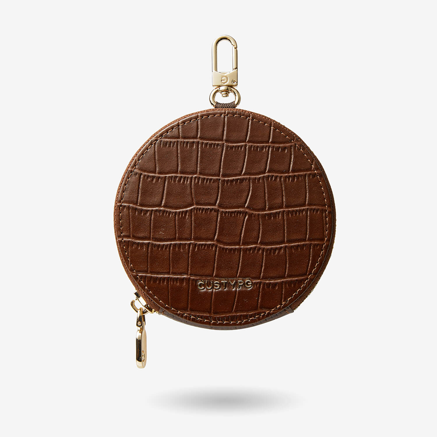 Crocodile Design Set- Classic Round Pouch-Mobile Phone Accessories-AIRPODS & LIPSTICK POUCH-Green-Custype