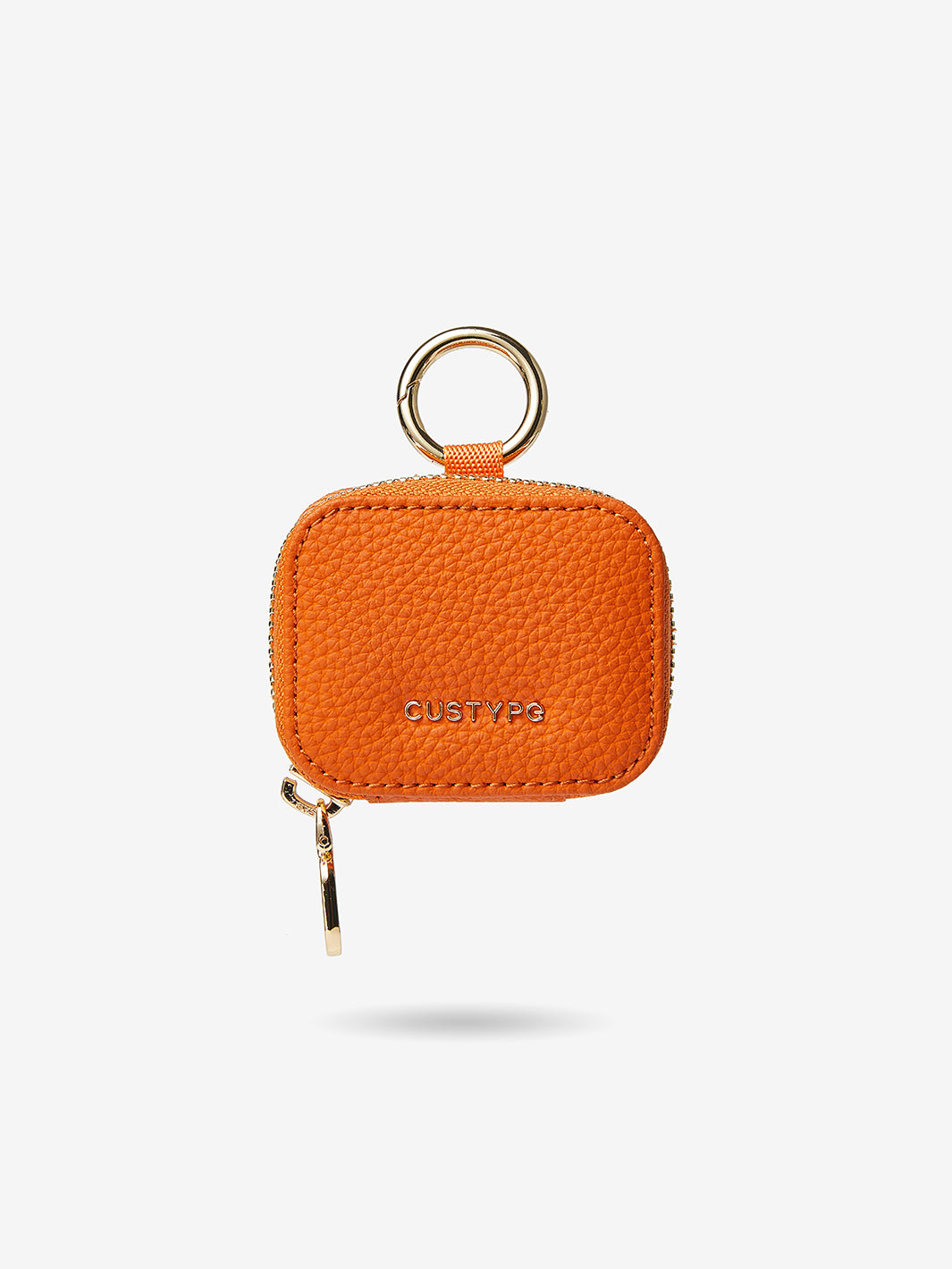 レザー ミニジップポーチ AirPodsケース スマホアクセサリー｜ミニ