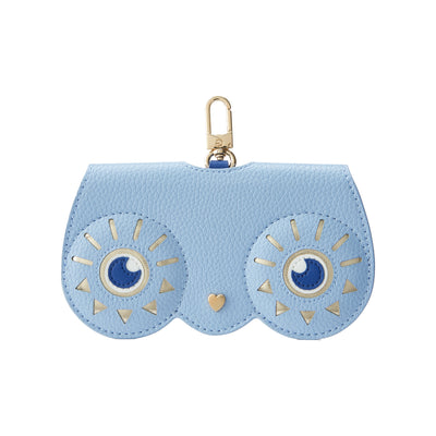 Leather Sunglasses Case Suncover in Blue-Mobile Phone Accessories-PHONE CASE ACCESSORIES-Hollow Eyes-Blue-Custype