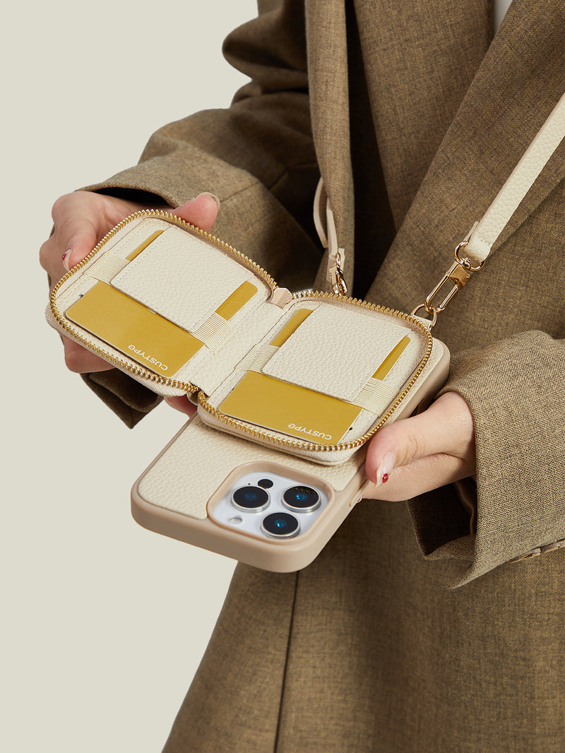 phone wallet case iphone​ wireless charging case iPhone 15 Pro Max
