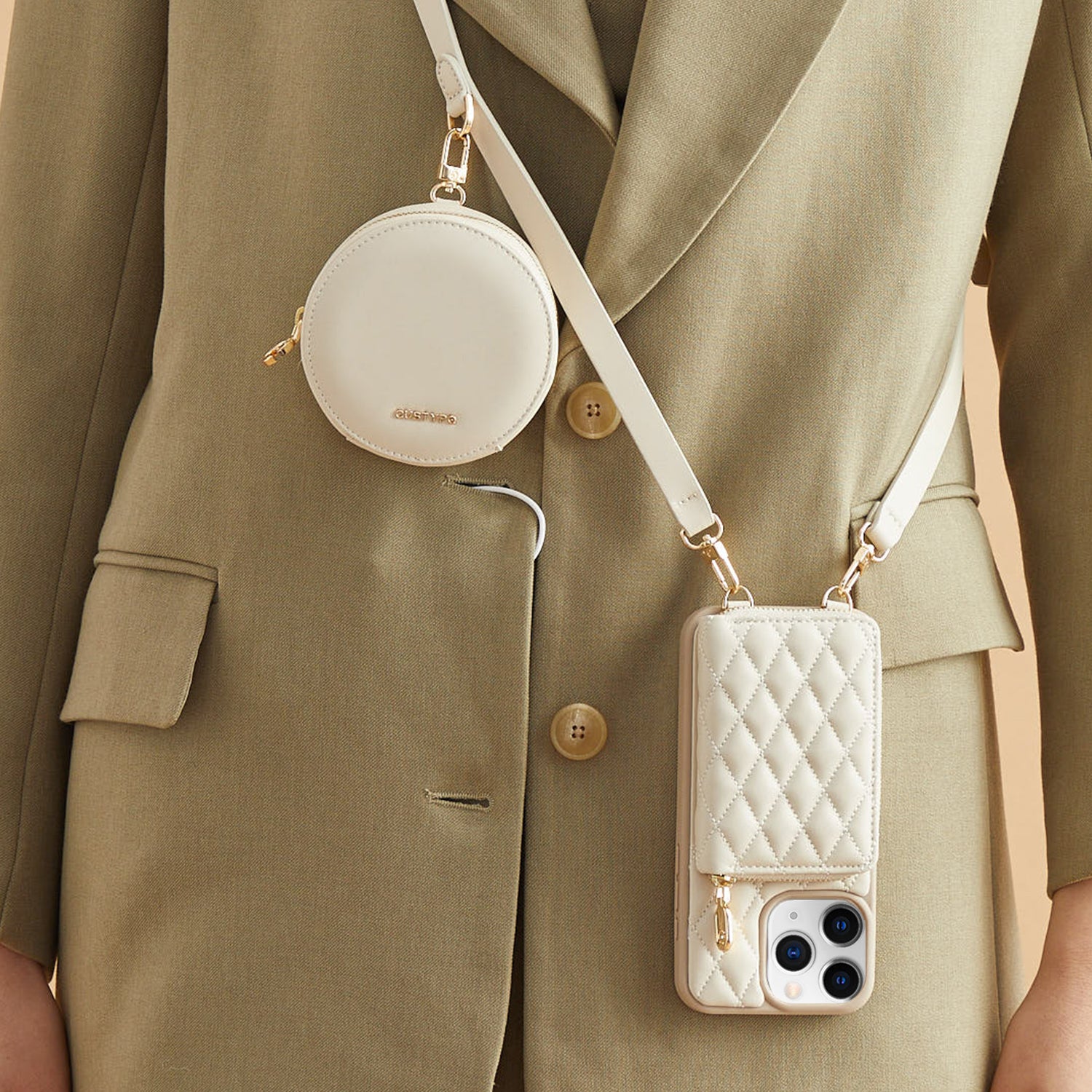 Custype ThreadTrend- Argyle Phone Case Set