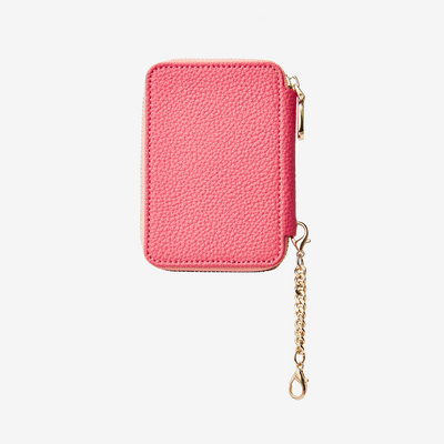 Unique Design Set- Phone Stand Detachable Zipper Wallet-Mobile Phone Accessories-ZIPPER & WALLET-Fit for 6.7″ / 6.9‘’-Peach Pink-Custype