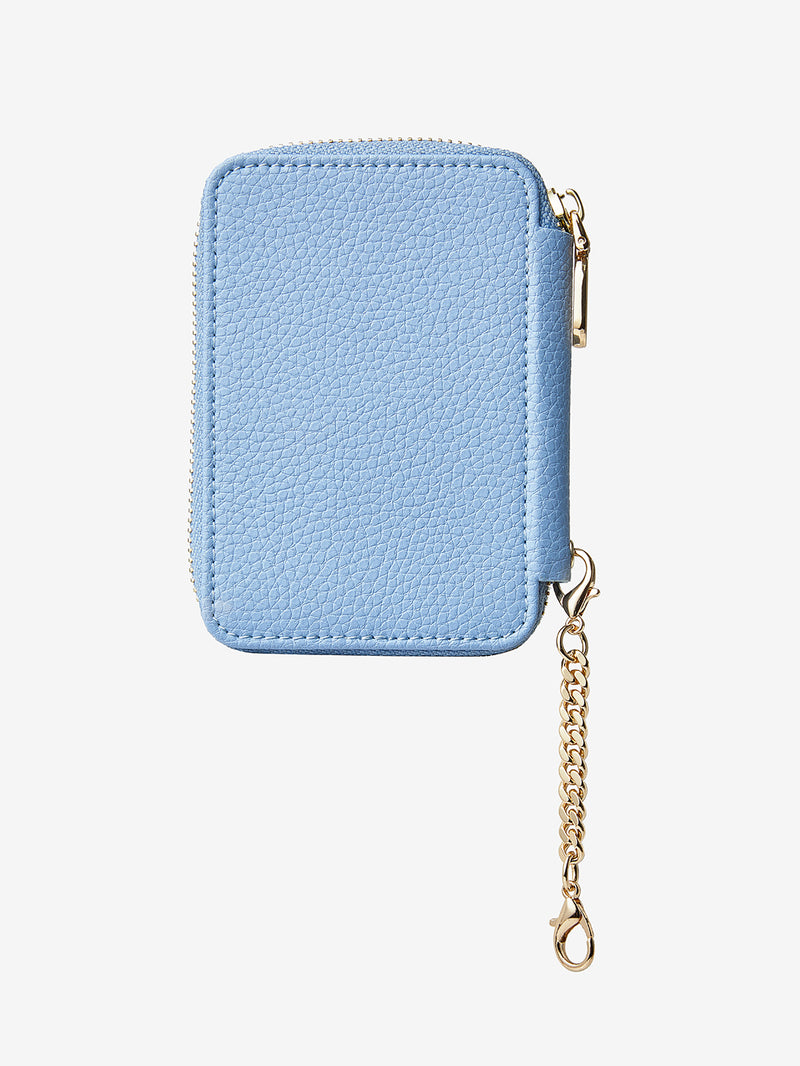 Blue magnetic phone wallet
