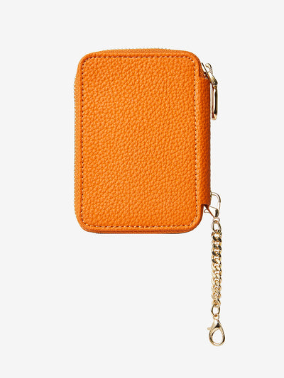 Unique Design Set- Phone Stand Detachable Zipper Wallet-Mobile Phone Accessories-ZIPPER & WALLET-Fit for 6.7″ / 6.9‘’-Orange-Custype