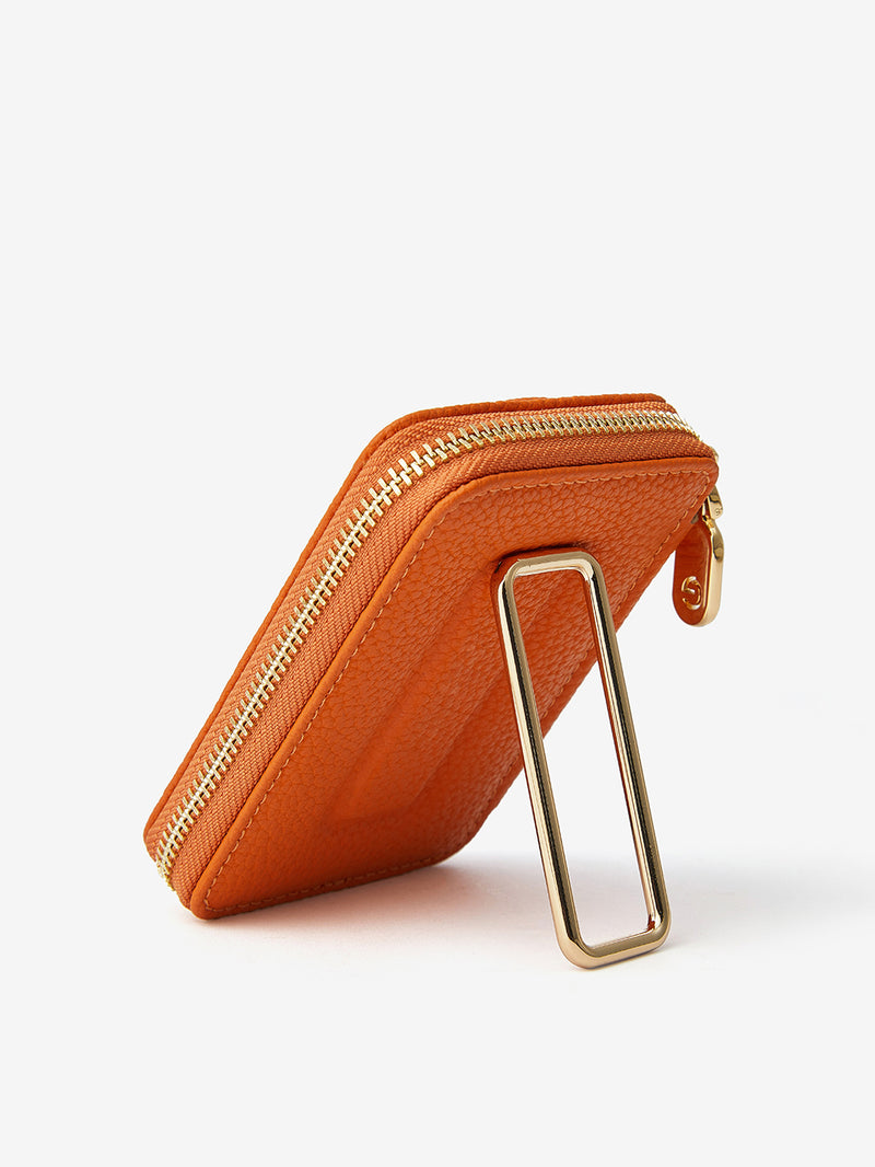card and phone wallet holder Orange
