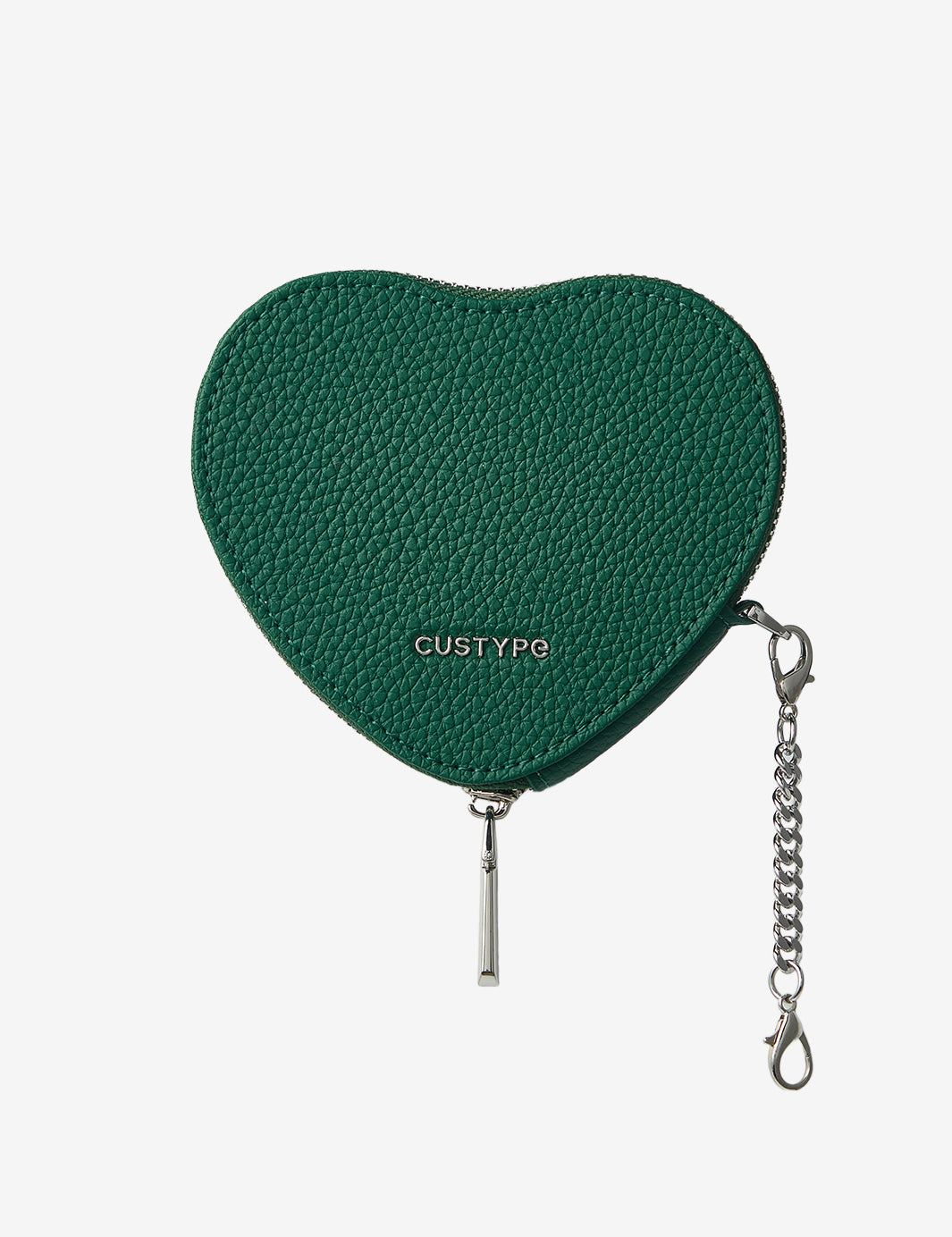 Silver Edge Kit- Detachable Heart Pouch-Mobile Phone Accessories-AIRPODS & LIPSTICK POUCH-Peach Pink-Custype