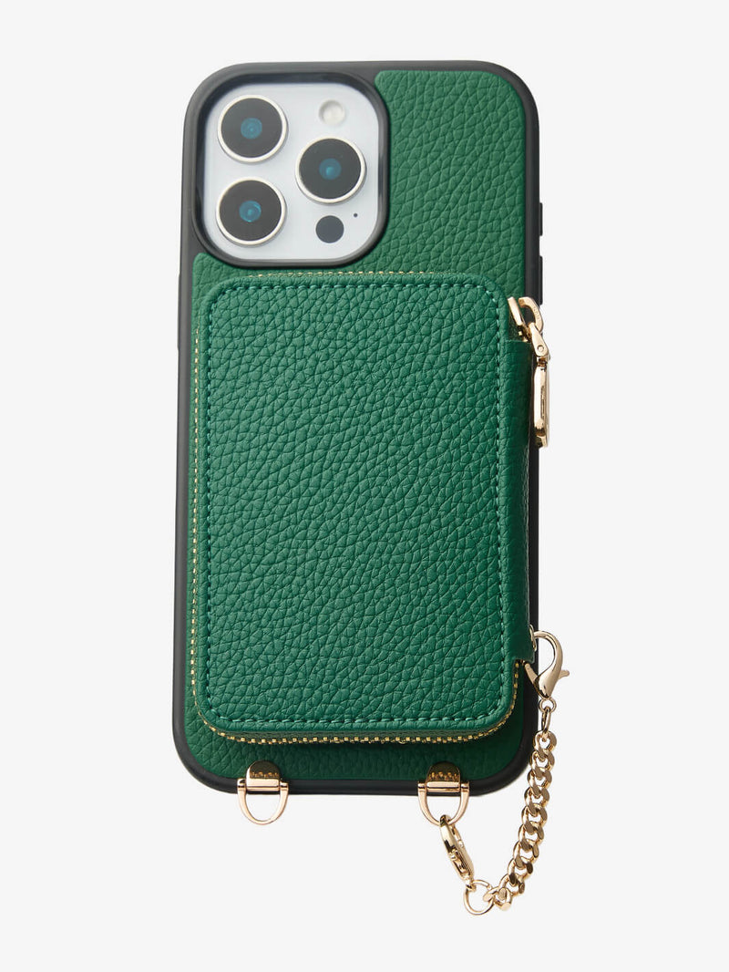Green wallet case

