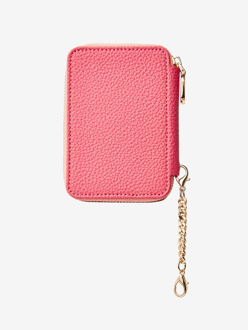 pink magnetic phone wallet
