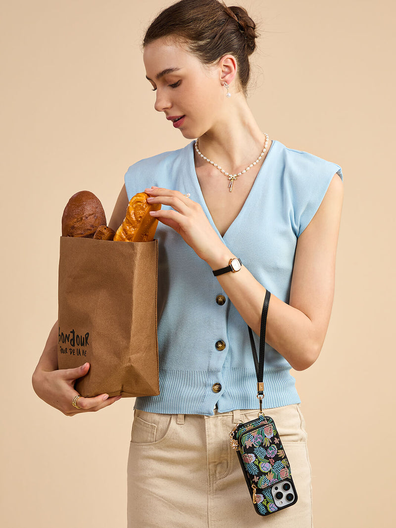 phone case with hand strap